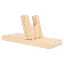 1St Beige Fixatierek Van Hout Voor Het Veilig Opbergen Van Lijmpistool