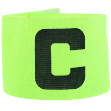 Sport Captain Armband Groen Nylon Voor Voetbal En Teamspel