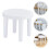 1St Lichte Plastic Kinderkruk Wit Stevig Draagbaar Rond Antislip 7