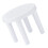 1St Lichte Plastic Kinderkruk Wit Stevig Draagbaar Rond Antislip 5