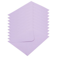 50St Lavendel Blanco Briefenveloppen Voor Feest Kaarten En Bruiloften