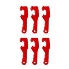 6St Stevige Plastic Verfblik Opener Met Lange Hendel En Veilige Grip