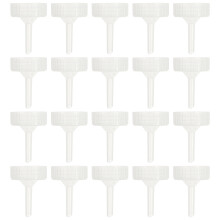 20St Aquarium Brine Shrimp Incubator Witte Plastic Flessendeksels