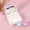 Mini Travel Simple Contact Lens Case Box Container Holder (Rose Red) 10