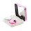 Mini Travel Simple Contact Lens Case Box Container Holder (Rose Red) 4
