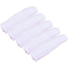 5St Brede Katoenen Speendoeken Zachte Comfortabele Babydoek