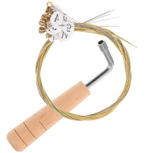 1Set Metal Lyre Snaren Kit Met Hout - Gekleurde Vervangende Harpsnaren