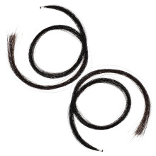 Professioneel Zwart Paardenhaar Violin Bow Hair Vervanging