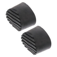 2St Ladder Beenbeschermers Zwart PVC Antislip Voor Veilig Werken