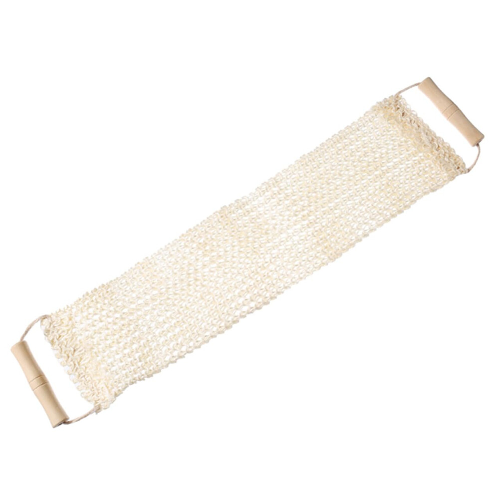 Sisal Body Scrubber Bath Exfoliator Towel for Shower, Exfoliating Back Washer, Durable Shower Gloves, 100% Natural Fiber