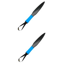 Pcs Bite Stick for Dogs Training Tool Breaker Rod Safe for Medium Large Dogs 35x5x2.5cm Black 2-Pack