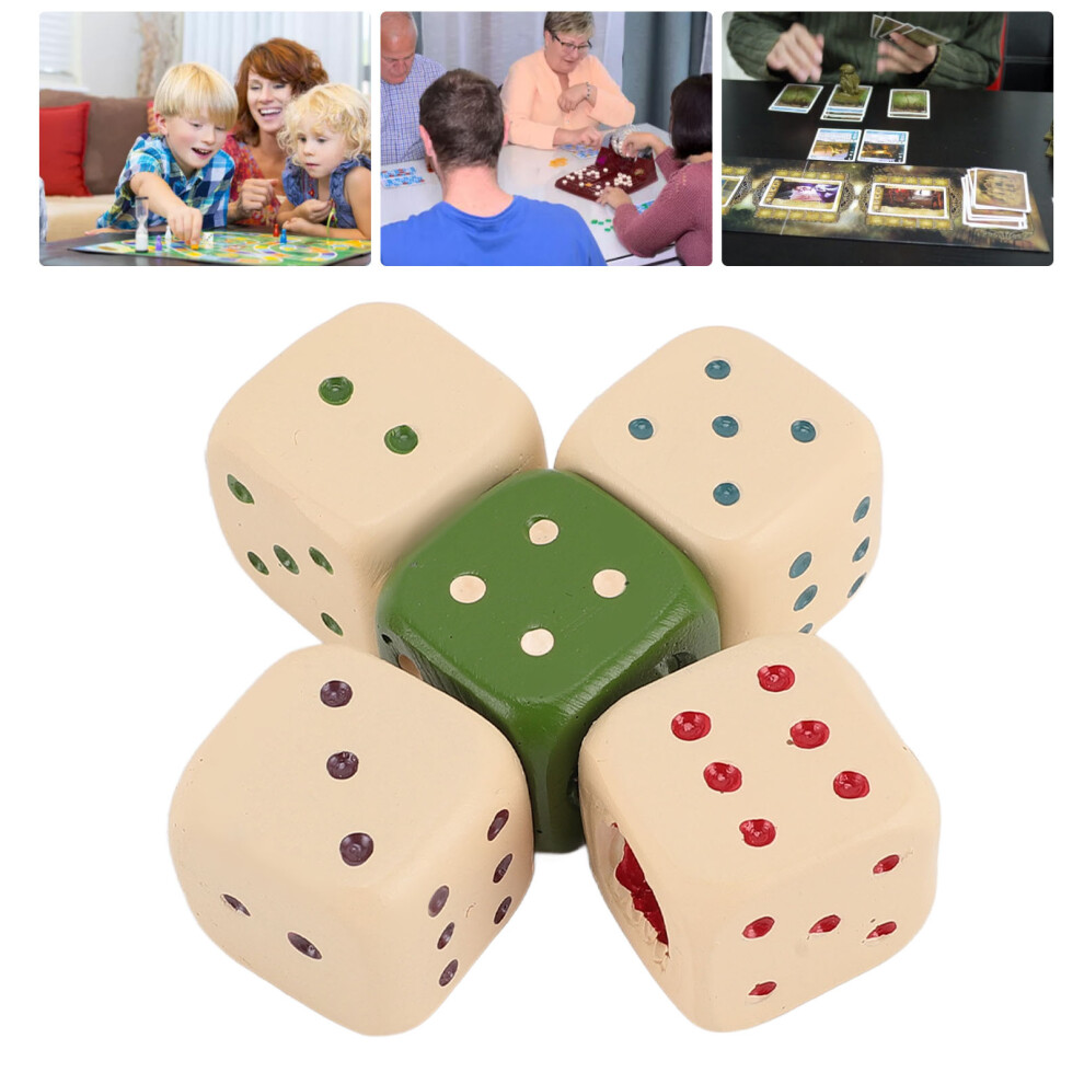 Monster Dice Set Synthetic Resin for Tabletop Games, Horror Theme, 7 Pieces-image-OPC-PKD5TGX-NEW