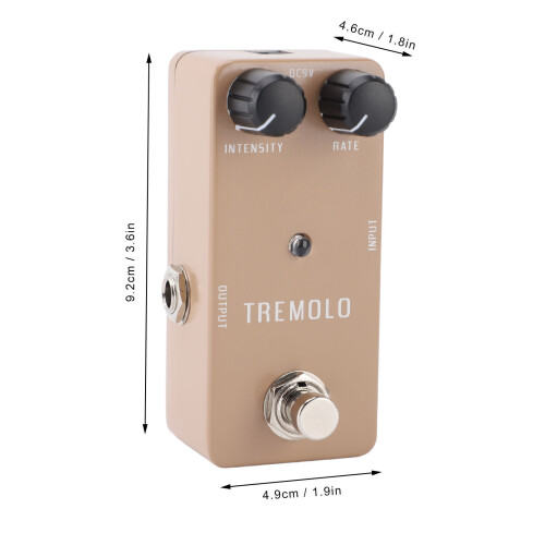 Pédale de tremolo à type unique - 9 V DC, 4,94,69,2 cm 1