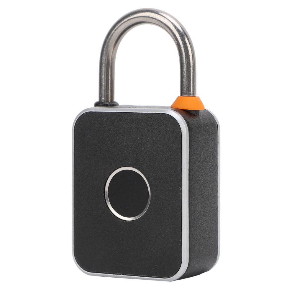 Ip65 Waterproof Aluminum Alloy Fingerprint & Password Padlock, 20 Fingerprints 7651347521708