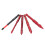 5 Pcs Eccentric Drill Bit Set 6-12mm Hex Shank for Glass, Tile, Concrete 14