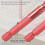 5 Pcs Eccentric Drill Bit Set 6-12mm Hex Shank for Glass, Tile, Concrete 5