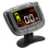 Car Reverse Backup Radar System with 4 Sensors LCD Display Gray 9