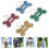 4Pièces Médaille Chat Accessoires 8