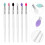 6 Stuks Oogschaduwborstel Silicagel Make-Up Schuimborstel 4