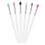 6 Stuks Oogschaduwborstel Silicagel Make-Up Schuimborstel 5