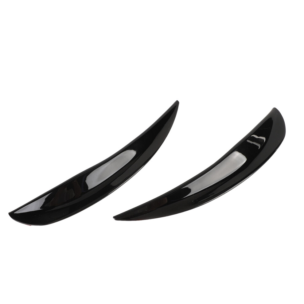 Weather Resistant Mudguard Strip 23Cm For Accord - Glossy Finish Black 9371347532983