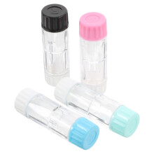 4St Praktische Lenshouder in Assorti Kleuren Voor Contactlenzen