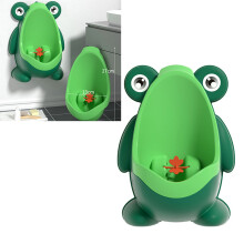 Baby-Frosch Urinal Wandmontage, Kunststoff, Cartoon-Fun für Kinder