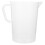 Transparent Plastic Measuring Jug Kitchen Graduated Cups 11