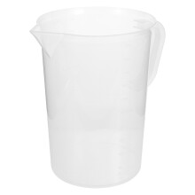 Transparent Plastic Measuring Jug Kitchen Graduated Cups