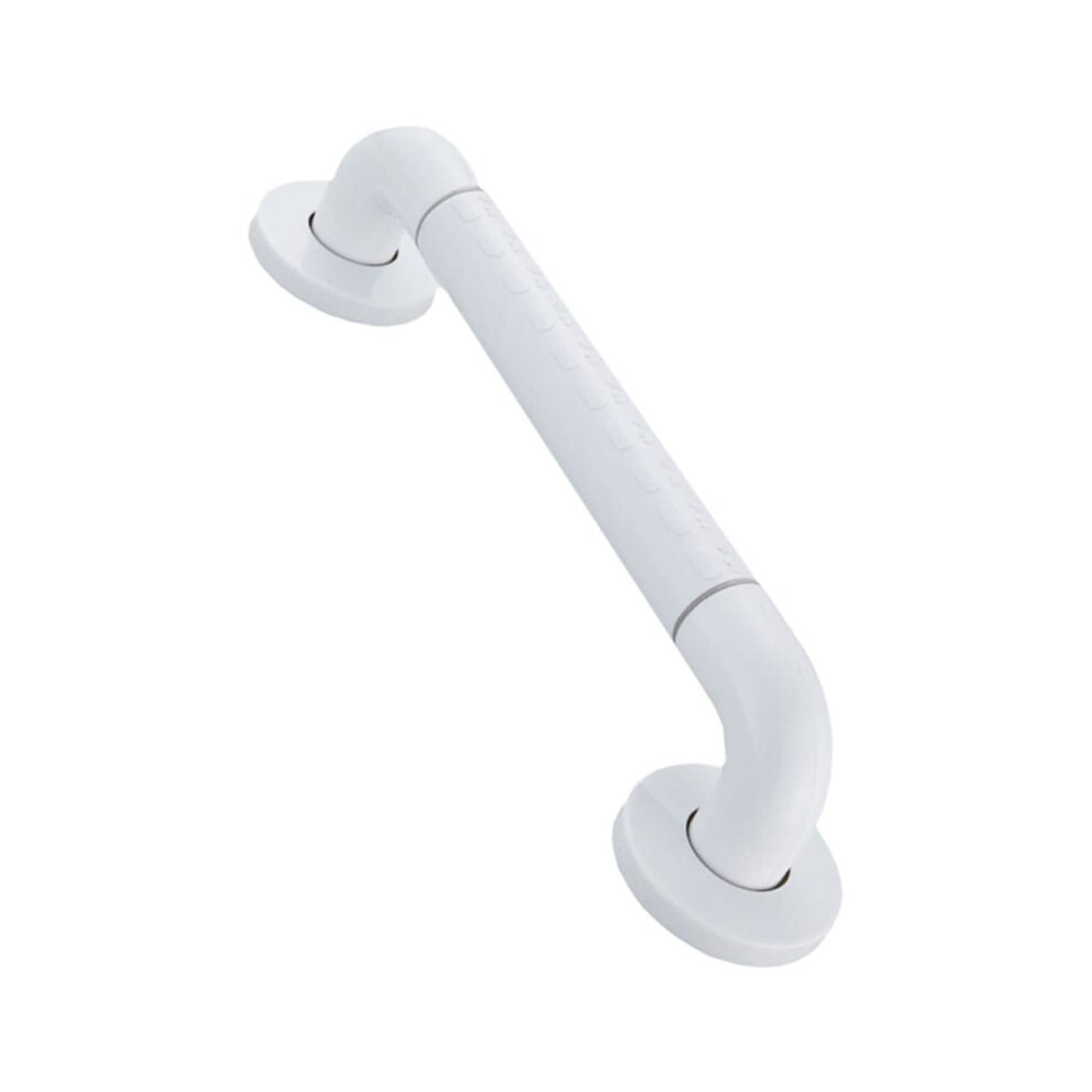 Elderly Grab Bar 49cm Anti-Slip Bathroom Handrail with Night Glow Ring Reinforced Stainless Steel for Seniors and Disabled Users