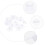 20Pcs Clear Suction Cup Cable Clips Wire Holders for Organizing Lights 9