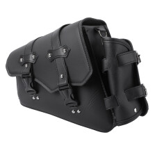 1pc Motorfiets Zijtas Pu Man Auto Staarttas