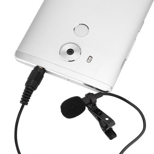 3.5mm Jack Mini Wired Clip on Lapel Hands Free 1