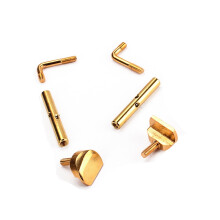 2St Brass Viool Klem Schroeven Kinsteun Accessoires Voor Altviool
