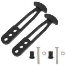 2St Telescopische Rubber Ladder Straps Compact En Stevig Voor Schepen