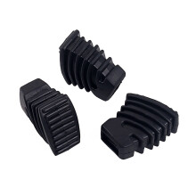 3Pcs Rubber Feet for Drum Rack Single Braced Cymbal Stand Black Parts