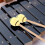 2St Professionele Gele Marimba Hamer Maple Drumsticks Duurzaam 3