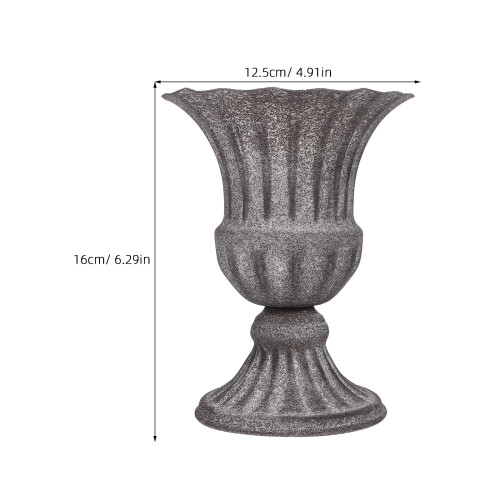 Cemetery Vase Graveyard Urn Metaal Bloemhouder Planter 1