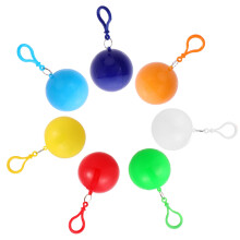 7St Ball Poncho Regenjas Wegwerp Lichtgewicht Outdoor Handig Assorti