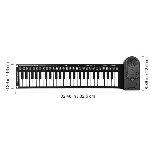 49 Roll Piano Silicagel Nummer Kind Elektronisch Orgel 1