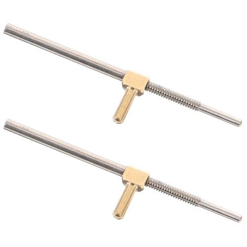 2St Compacte Cellobogen Schroef Vervanging Metalen Cello Onderdelen