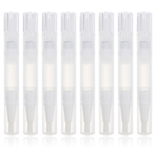 8St Transparante Nagelolie Pen Set Lege Manicure Pens Van PP Plastic