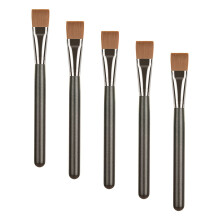 5pcs flexible facial mud mask brushes for home and salon use