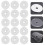 40 Stuks Ventielpakking Plastic Wit Stickerblok 5