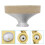 Saxofoon Mute Accessoires Aluminiumlegering 6