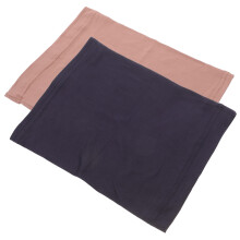 2St Islamitische Under Scarf Tube Caps Blauwe Katoen Hoed Voor Vrouwen