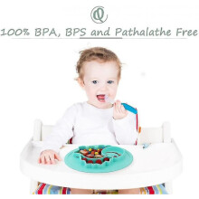 Silicone Plates for Babies. Infants. Infants And Children. 100% Bpa Free And Fda