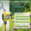 NH3 timer per irrigatore in rame da 4 pollici, 2xAA, programmabile 11
