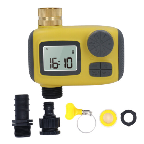 NH3 timer per irrigatore in rame da 4 pollici, 2xAA, programmabile 2