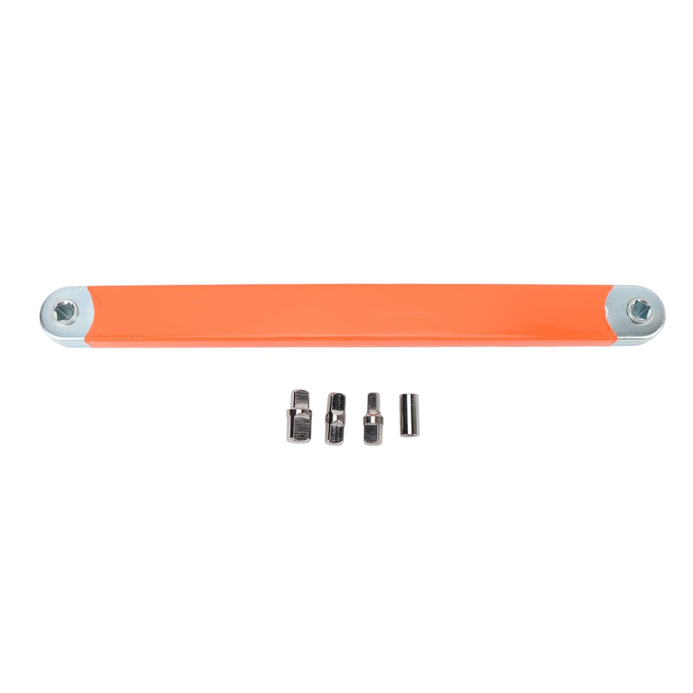 Offset Extension Wrench 15.4 Inch Aluminum Alloy Tight Extender With Zero Degree Design For Home And Auto Repairs 6447073512223